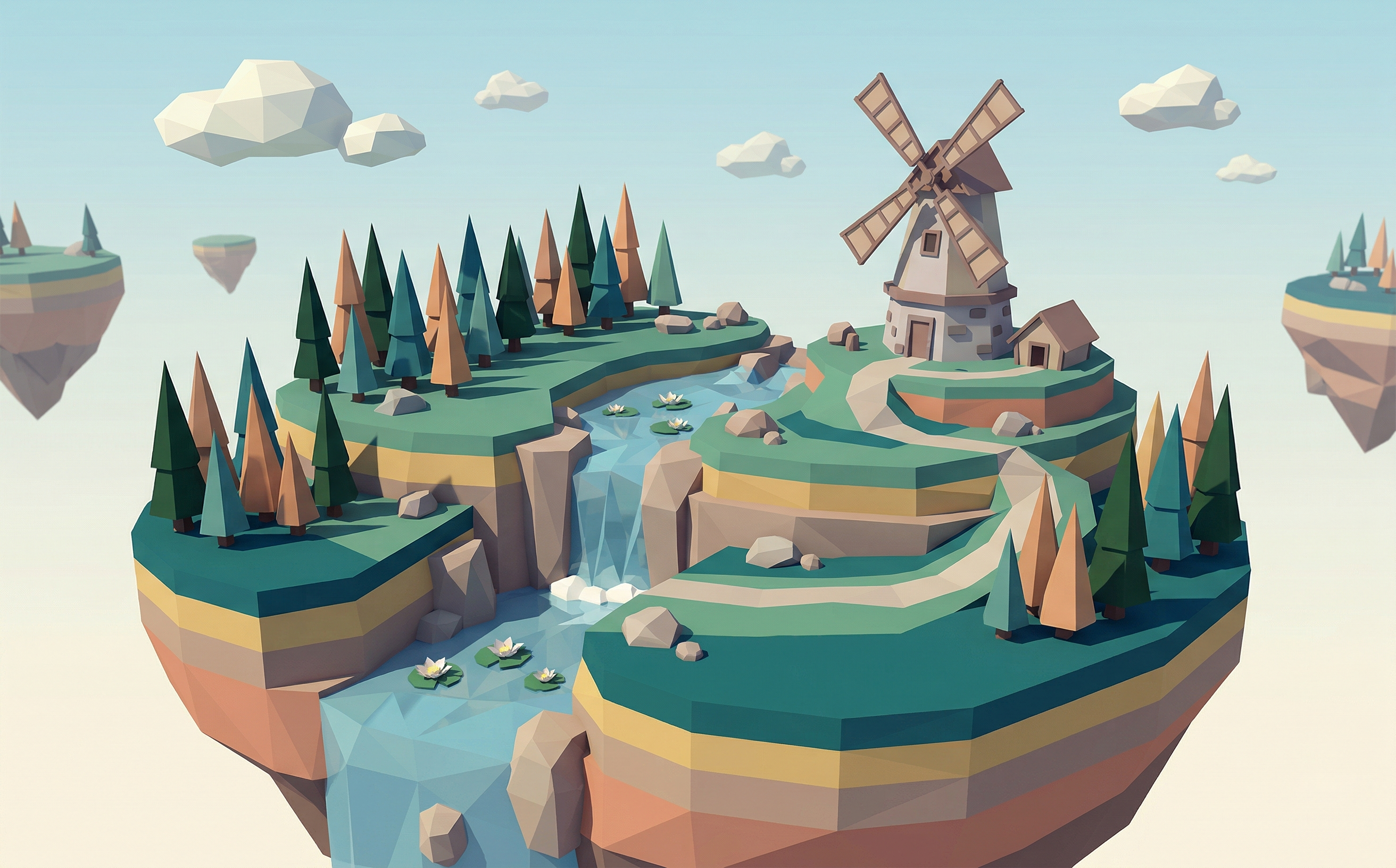 Low-Poly / Minimalist